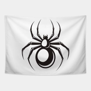 spider black Tapestry