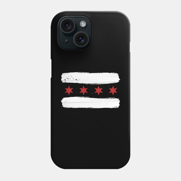 Chicago-Made Punk (White) Phone Case by aparttimeturtle