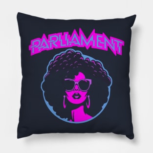 Retro Parliament Funkadelic Retro Afro Rock Music Satire 70's Pillow