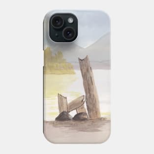 Hand Painted Watercolor Landscape Phone Case