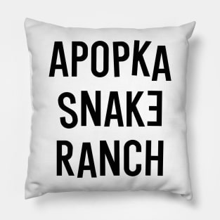 Apopka Snake Ranch Pillow