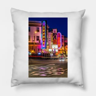 San Francisco Topless Bars Pillow