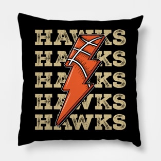 Funny Sports Hawks Proud Name Basketball Classic Pillow