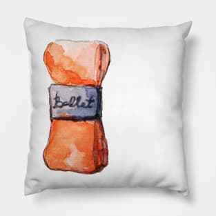 Ballet ribbon Pillow