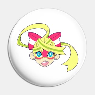 Ribbon Girl Pin