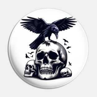 the crow Pin