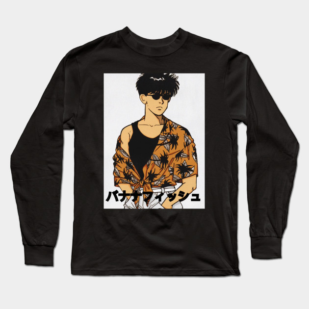 Get Wallpaper Banana Fish Manga Eiji T Shirt Banana Fish Long Sleeve T Shirt For iPhone Free