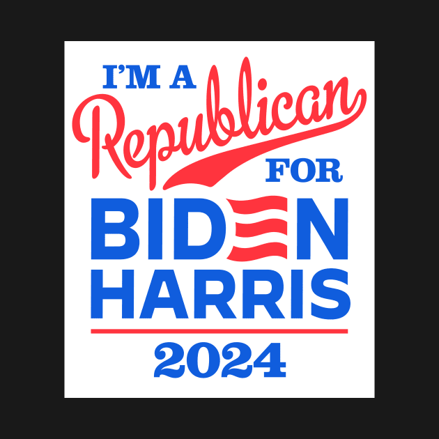 I'm a Republican For Biden 2024 by MotiviTees