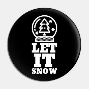 Let it Snow Pin