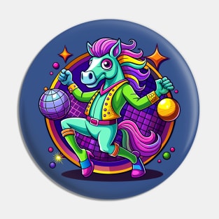 Horse Meet Disco (Queer) Pin