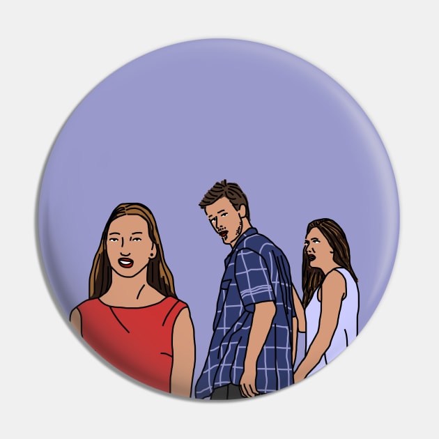 Distracted Boyfriend Memes Original Players Pin by ellenhenryart