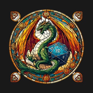 Wyrm's Wager: A Dragon's Dice T-Shirt