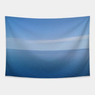 peaceful blue sea Tapestry