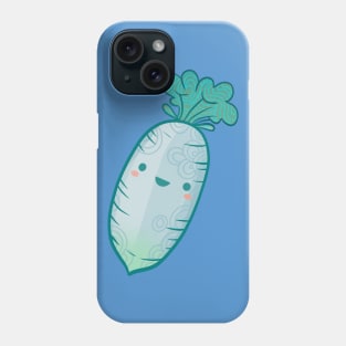 Cute Smiling Daikon Radish Phone Case