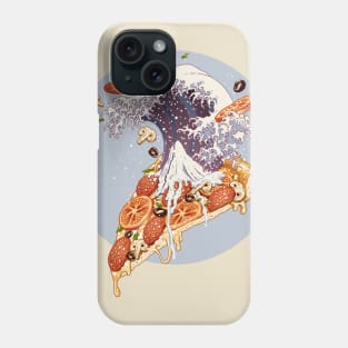 kanagawa pizza Phone Case