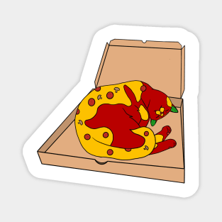 Pizza Cat Magnet