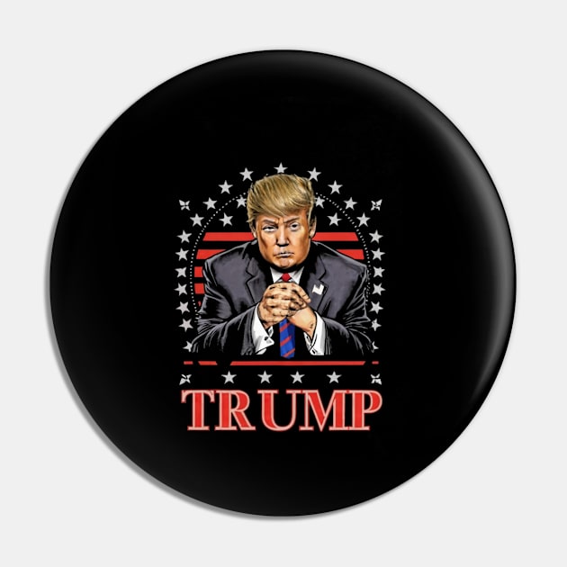 Trump Pin by Ridzdesign