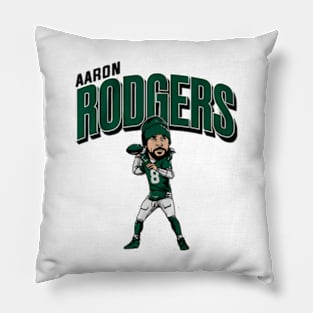 Aaron Rodgers New York Caricature Pillow