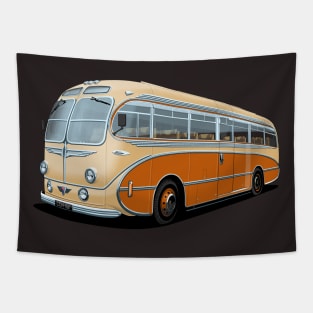 1952 AEC Regal Coach in tan and brown Tapestry