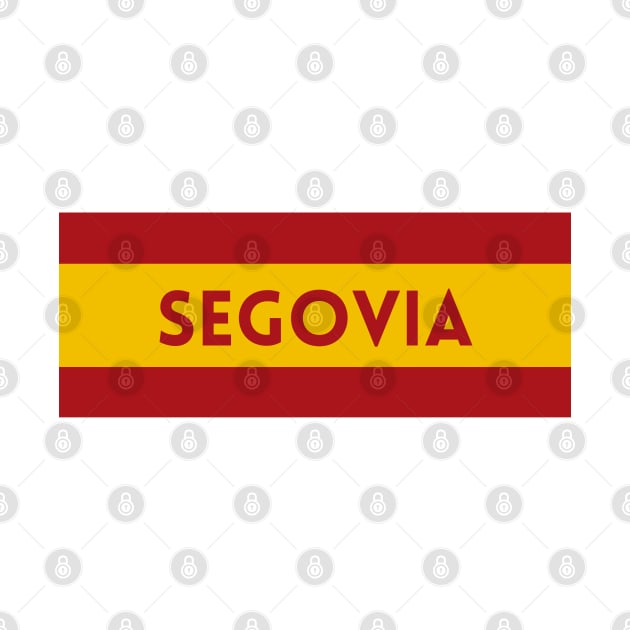 Segovia City in Spain Flag by aybe7elf