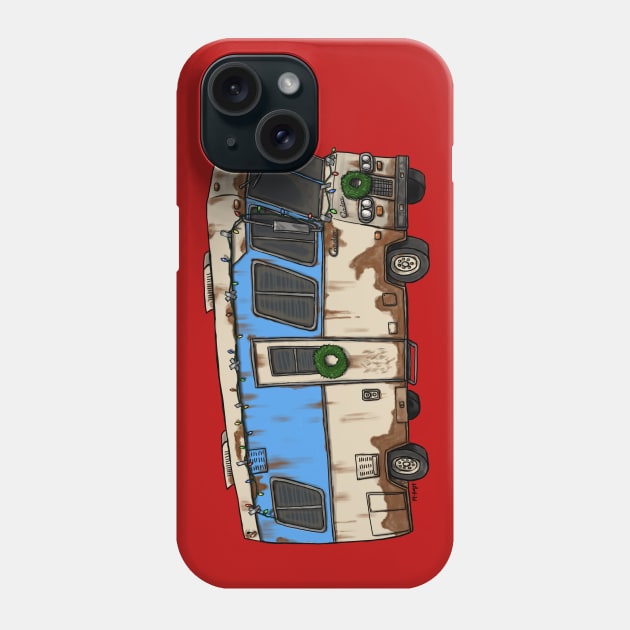 Christmas Vacation RV Phone Case by mcillustrator