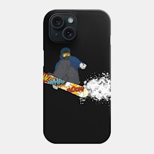 Pow snowboard Phone Case