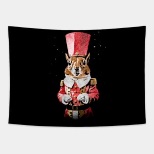 Nutcracker Squirrel Tapestry