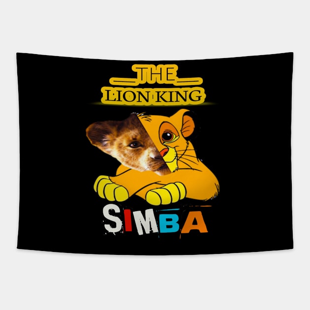 The lion king T-shirt Tapestry by hishamQuotes