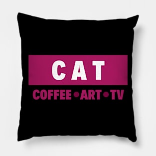 Coffee Couch potato Artist Pillow