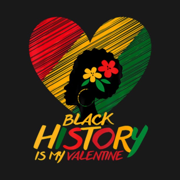 Black History Month Is My Valentine by Eduardo