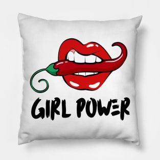 Girl Power, Strong women, inspirational, gift for her Pillow