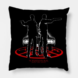 Supernatural Silhouettes Pillow