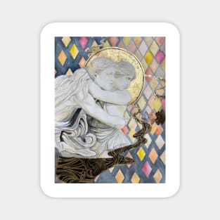 Moon-crossed lovers Magnet