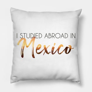 Mexico Study Abroad Pillow