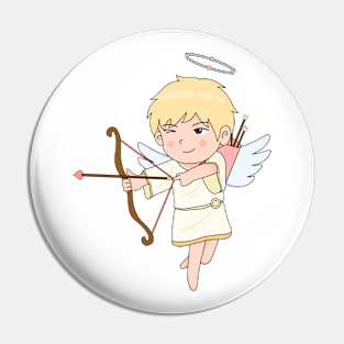 Cupid Valentine Pin