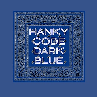 Dark Blue Hanky T-Shirt