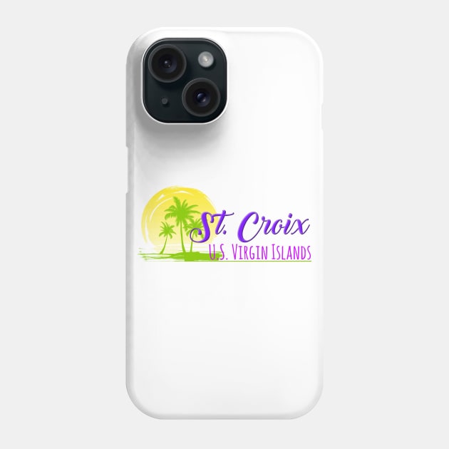 Life's a Beach: St. Croix, U.S. Virgin Islands Phone Case by Naves