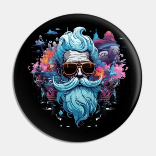 Psychedelic Moses Pin