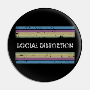 social distortion Pin