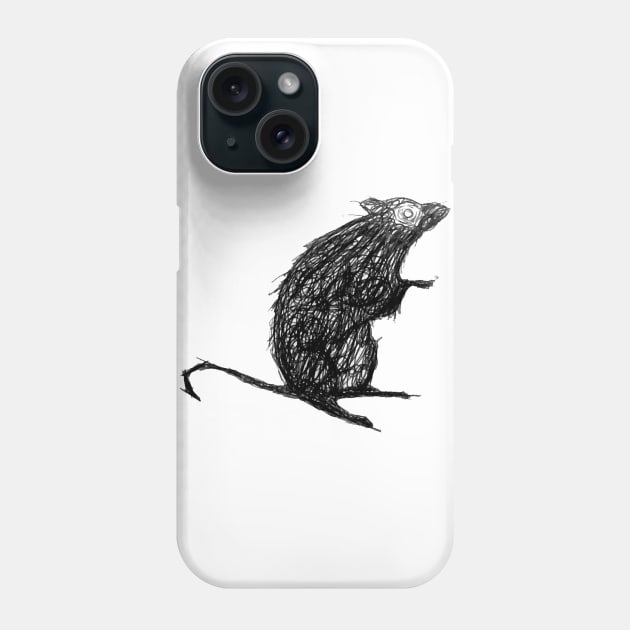 Rat Phone Case by LordDanix