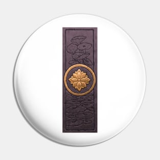 Golden Lotus (fullsize) Pin