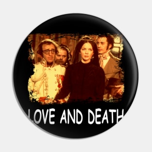 Napoleon's Comedy and Death T-Shirt Pin