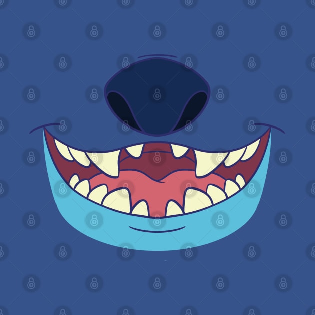 Stitch Mouth by Doodle Dan