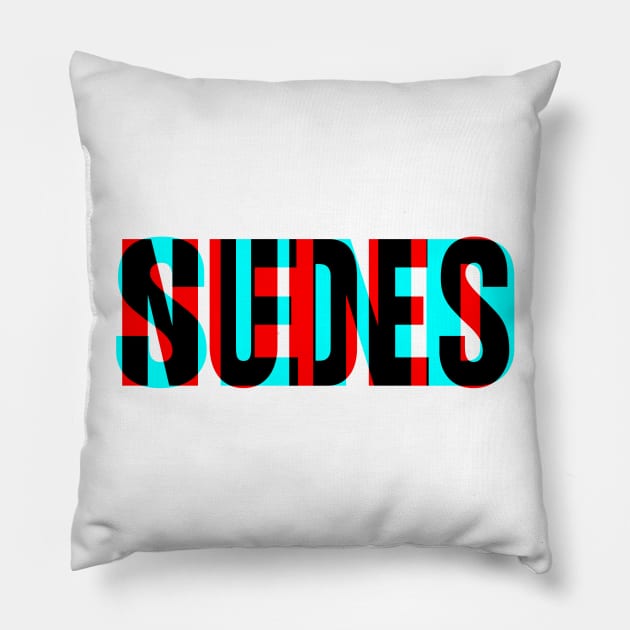 Send Nudes - Anaglyphic Pillow by GAz