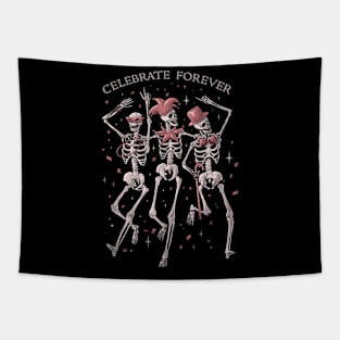 Celebrate Forever - Death Skull Party Gift Tapestry