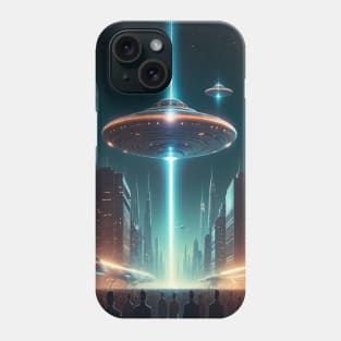 Cityscape Encounter Phone Case