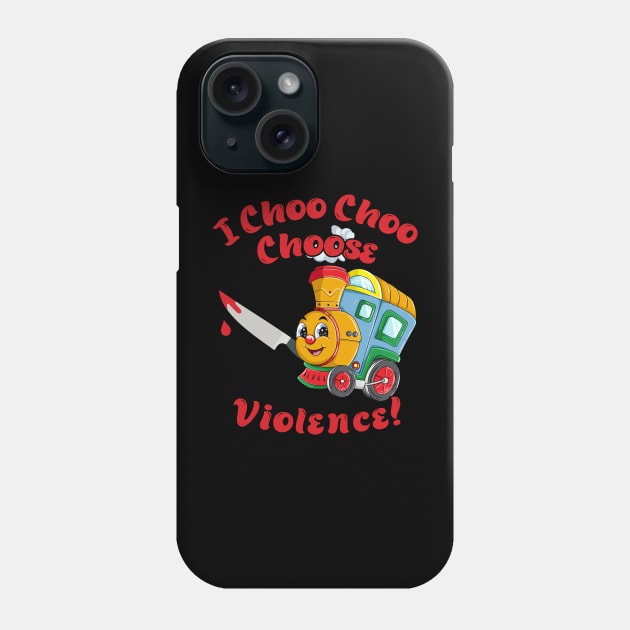 I Choo Choo Choose! Phone Case by Spatski