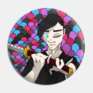 The Silenced Swordsman Pin