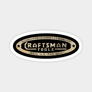 Vintage Craftsman Tools 2 by Buck Tee Magnet