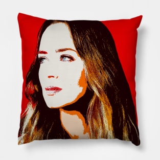 emily blunt Pillow